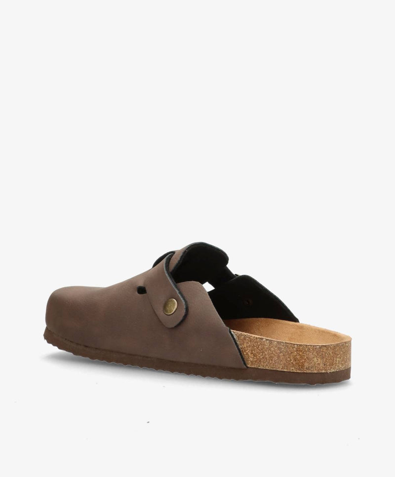 COMFORT - Mules Sandal - Brun