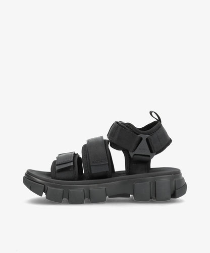 NEO BUNGY BLK - Sandal Dame - Sort