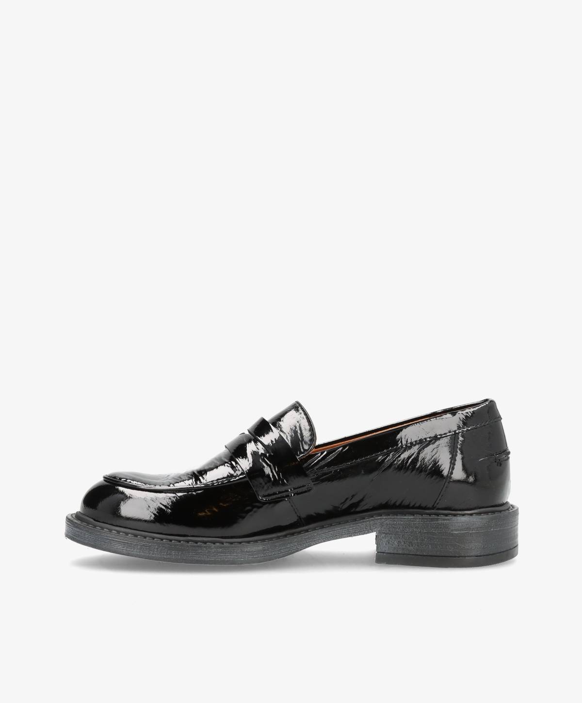 LORETTA P - Loafer - Sort lak