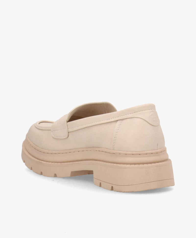 Dame loafer - Beige