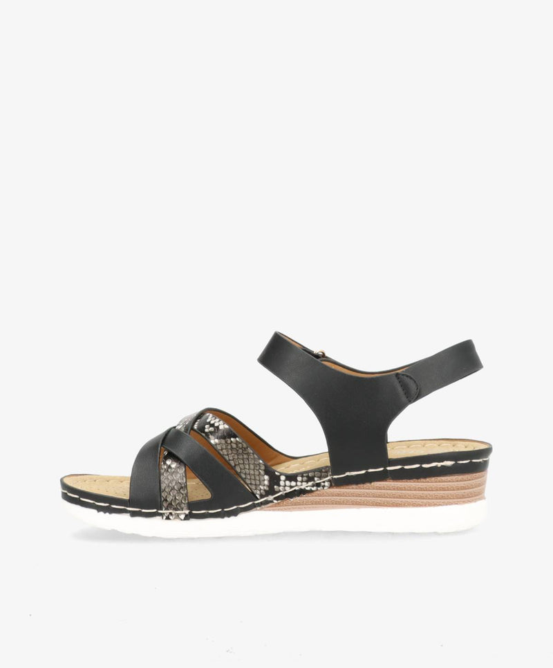 N24-1058 - Sandal - Sort