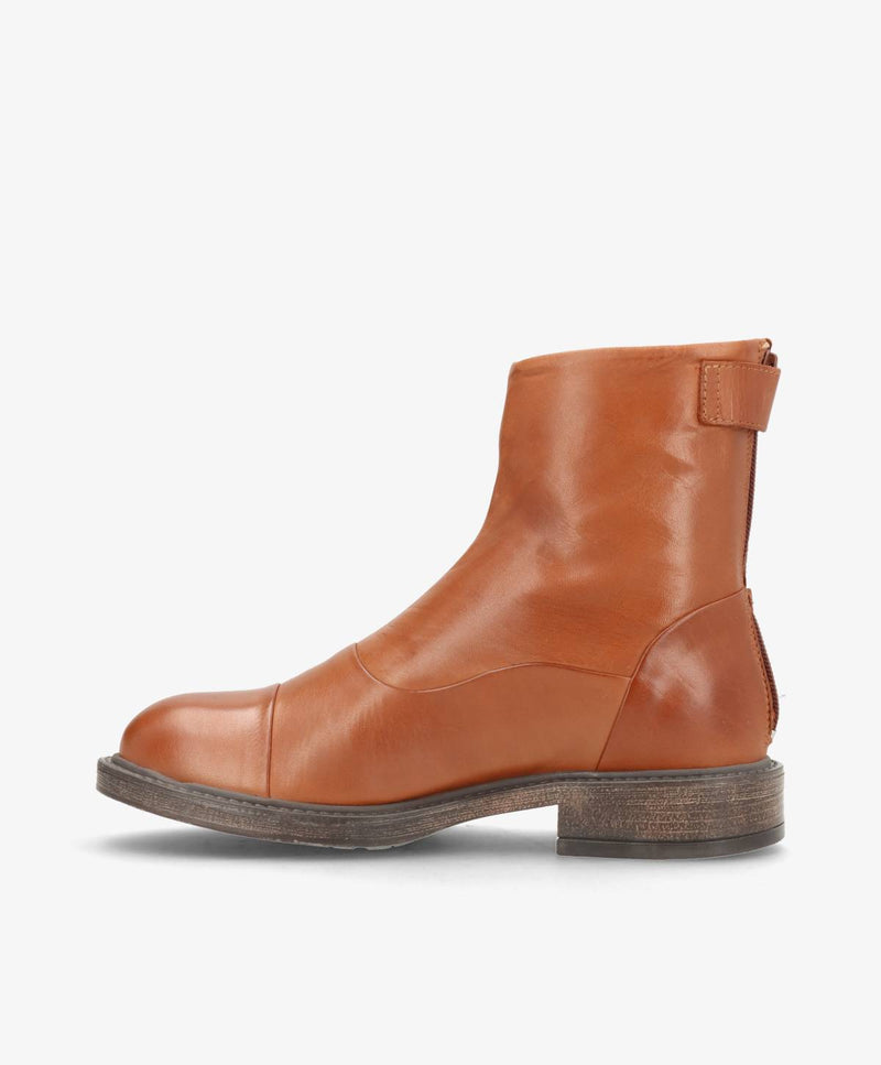 DAHLIA - Ankelstøvle - Brandy