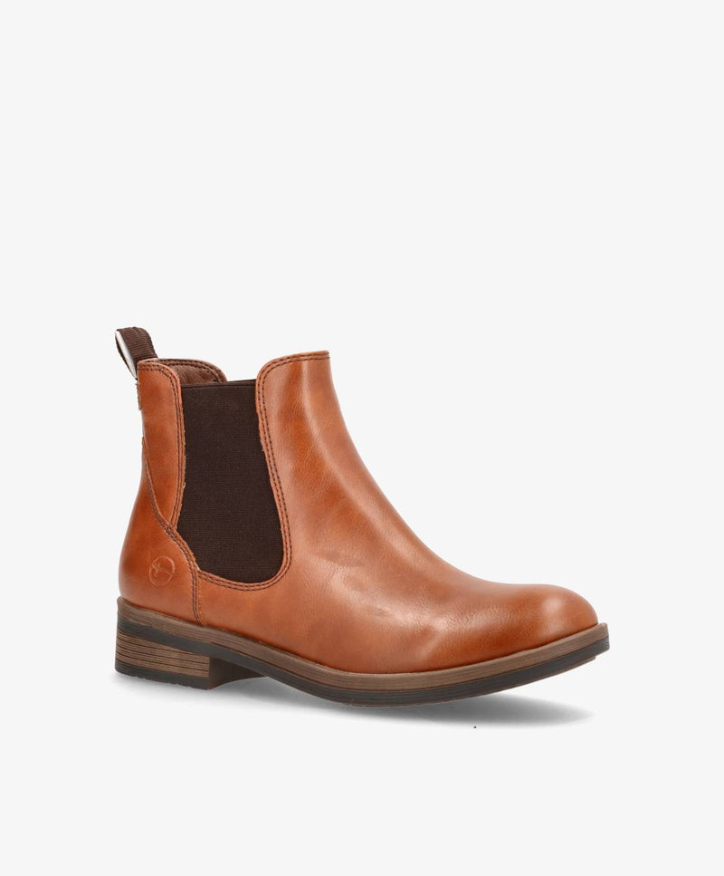 Chelsea Boots - Dame - Cognac - Tamaris