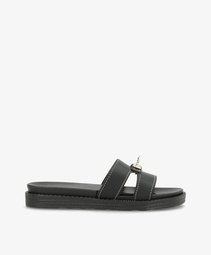 AVA - D-51 - Sandal - Sort - Dame