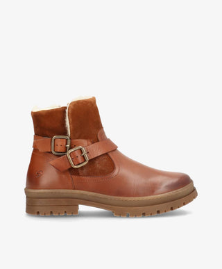 ALDI WARM Brun - Støvle med foer - læder