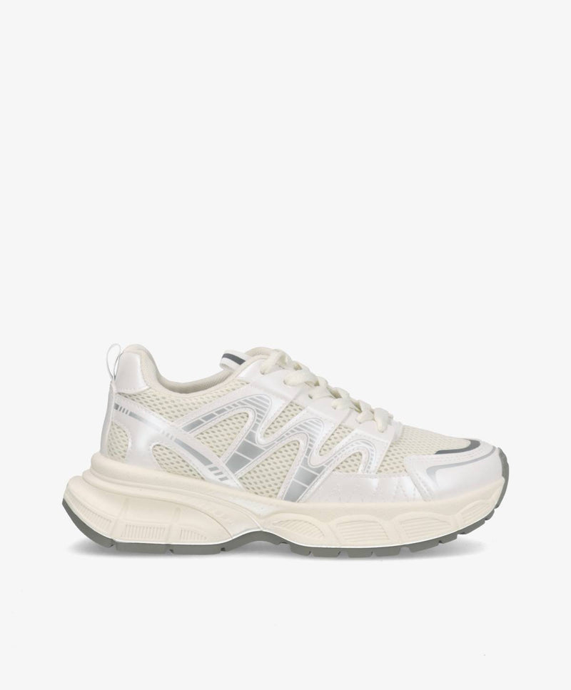 MILO - Hvid/Sølv - Sneakers Dame