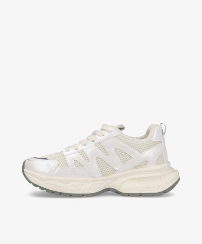 MILO - Hvid/Sølv - Sneakers Dame
