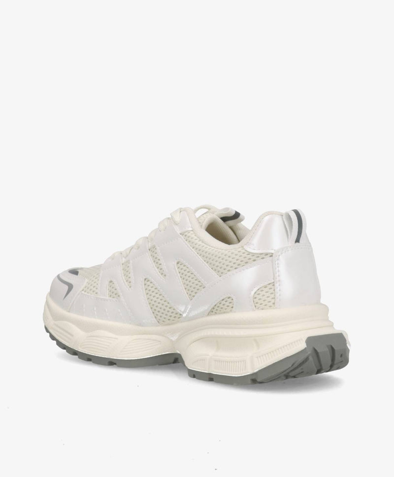 MILO - Hvid/Sølv - Sneakers Dame