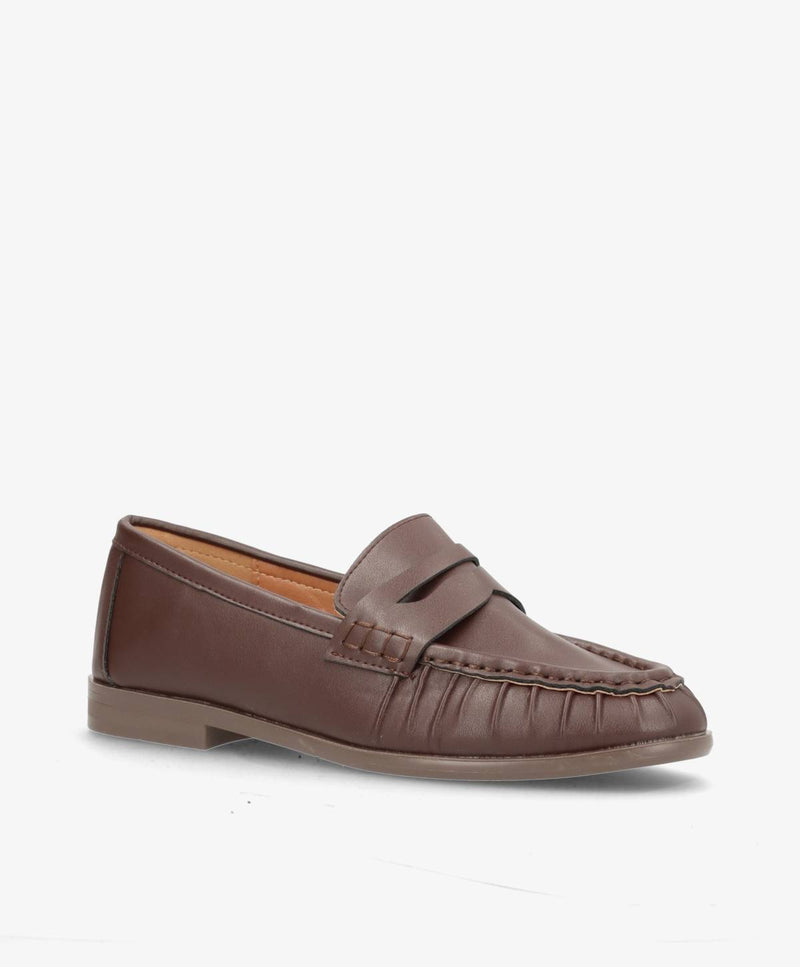 LOLA - Brun - Loafer dame