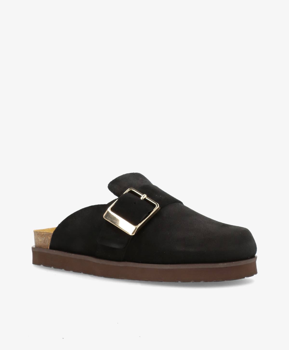 OFELIA - Sort ruskind - Sliders Dame