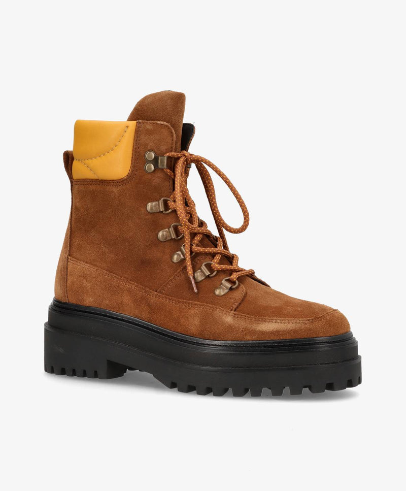 HARPER - støvle - suede tan