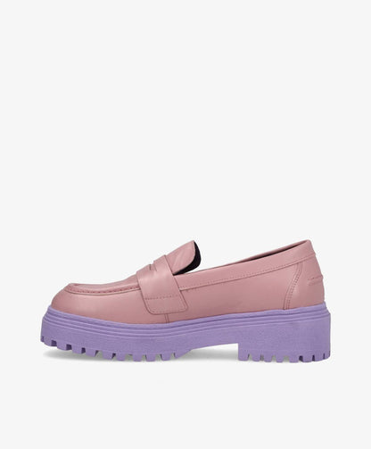 LANA - Dame Loafer - LUX rose