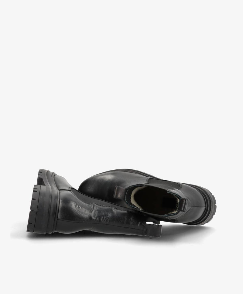 VISTA SEA WARM - Dame Støvle - Black - 100% uldfoer