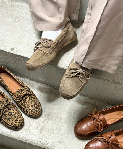 BEACON S - Beige ruskind - Sejlersko