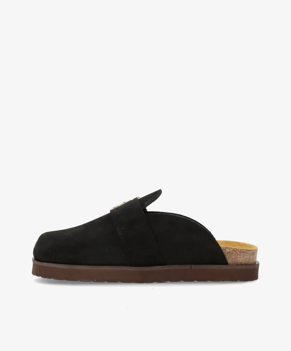 OFELIA - Sort ruskind - Sliders Dame