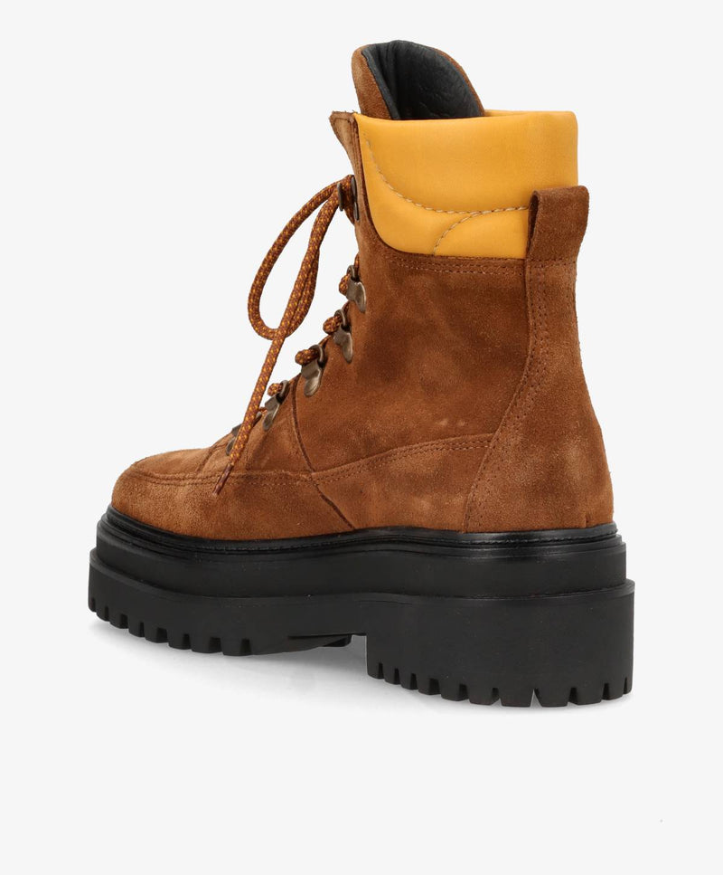 HARPER - støvle - suede tan
