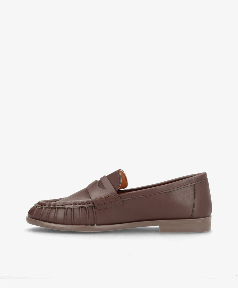 LOLA - Brun - Loafer dame
