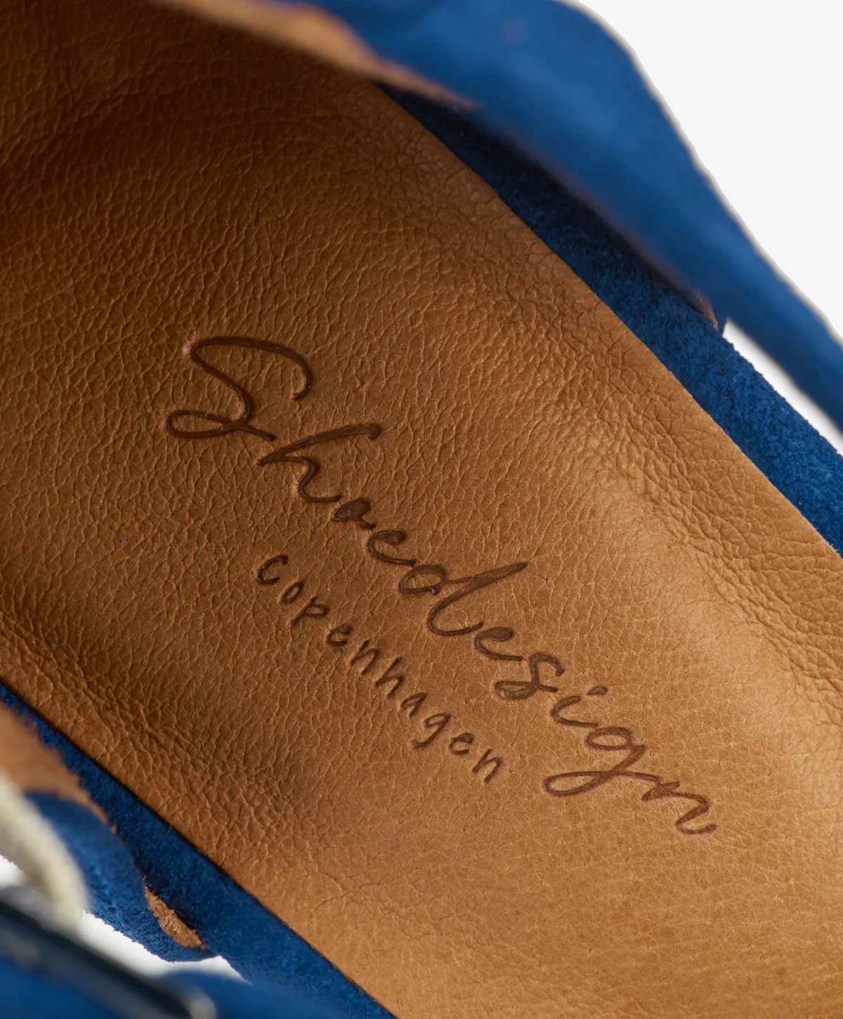 S - Dame sandal ruskind Blue – Havanna Shoes