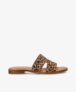BECCA S - Leopard ruskind - Sliders