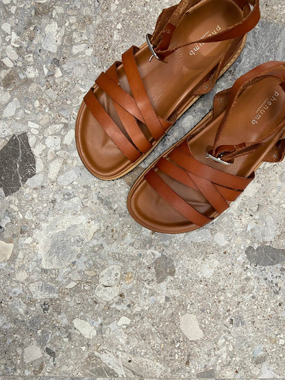 NIKKIE - Dame Sandal - Camel