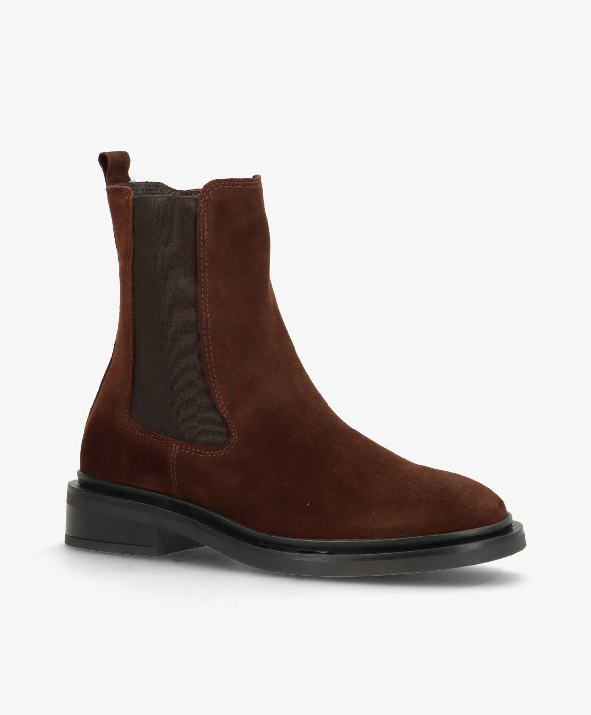CATLEY SO - Brun ruskind oil - Chelsea støvle Dame