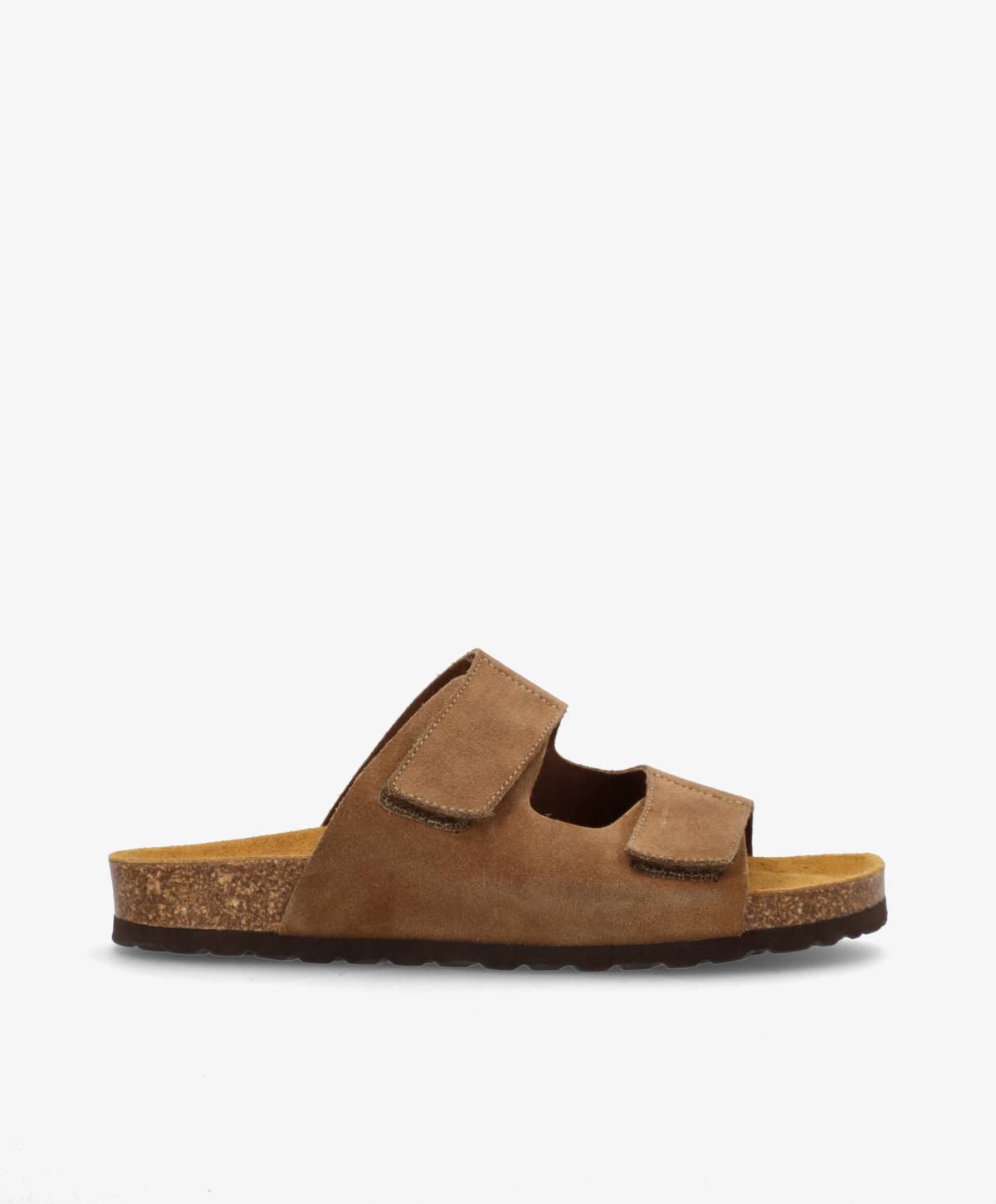 CENT S - Brun ruskind - Slip-ons Herre