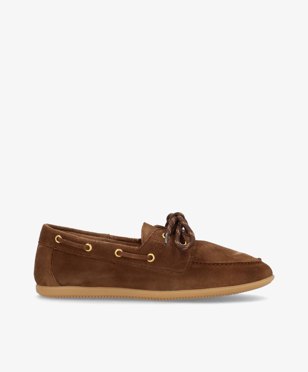 CORE S - Mørkebrun ruskind - Sejlersko Dame