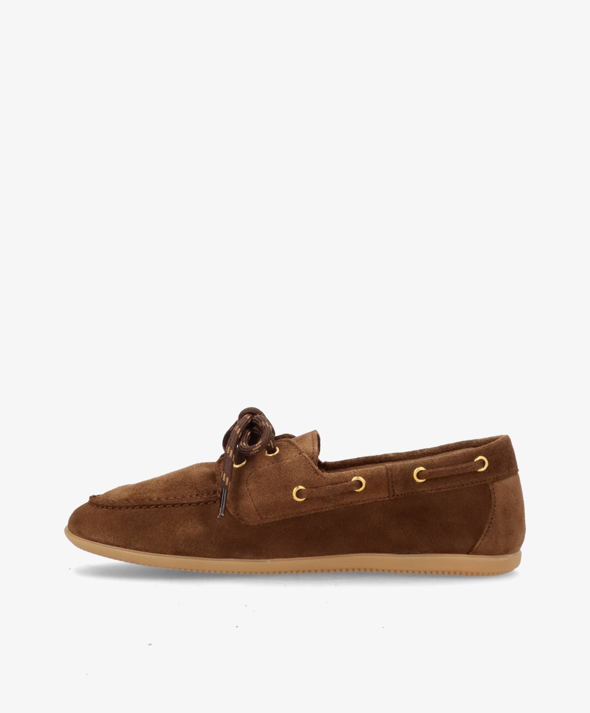 CORE S - Mørkebrun ruskind - Sejlersko Dame