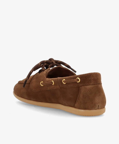 CORE S - Mørkebrun ruskind - Sejlersko Dame