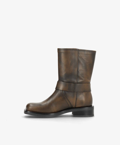 ENCORE - Biker Low - Mørk brun