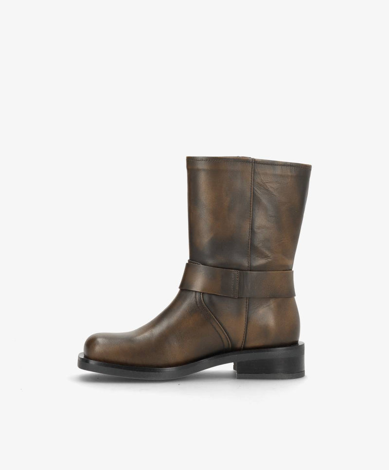 ENCORE - Biker Low - Mørk brun