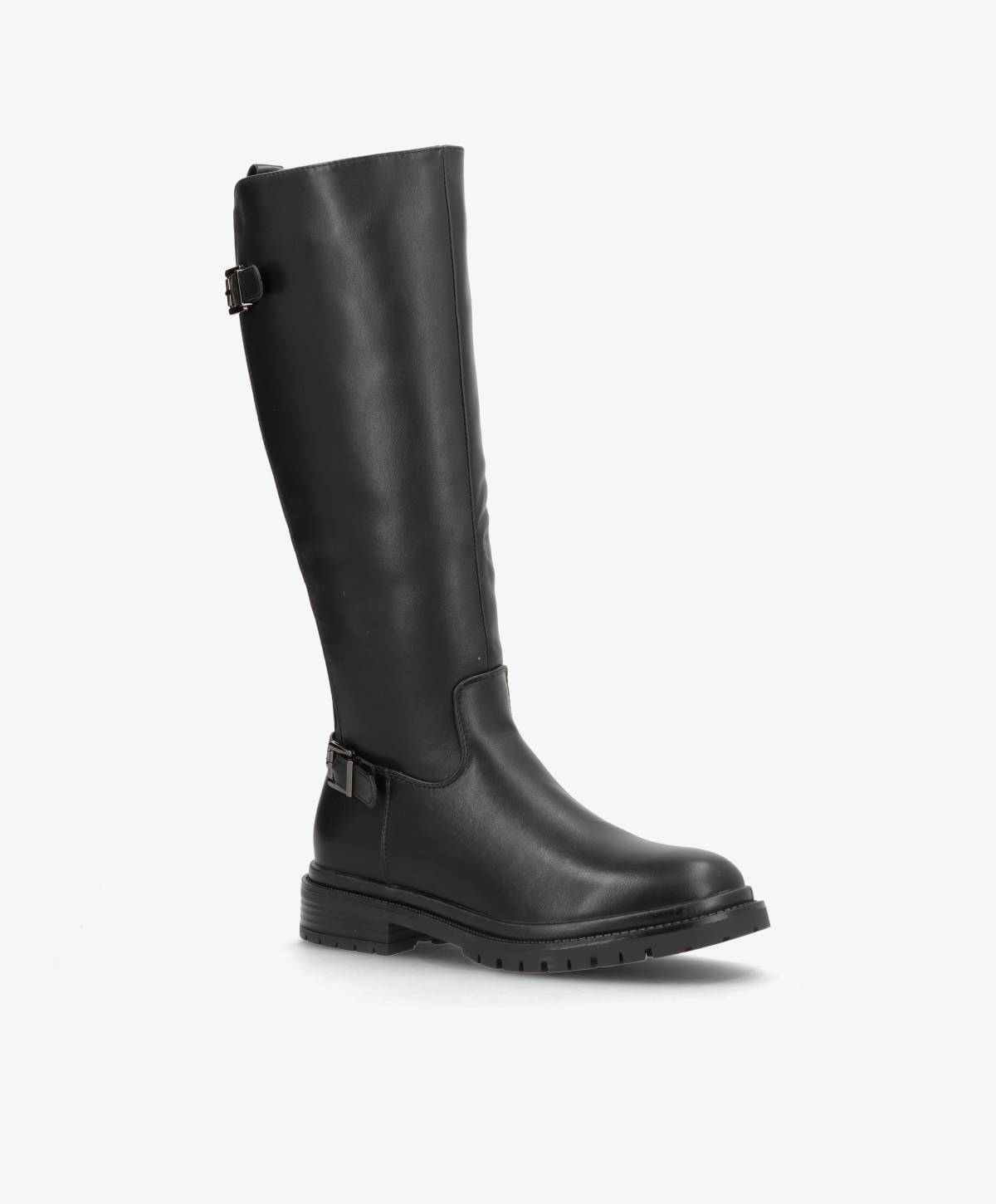 ENYA - 6362 - støvle lang - Sort