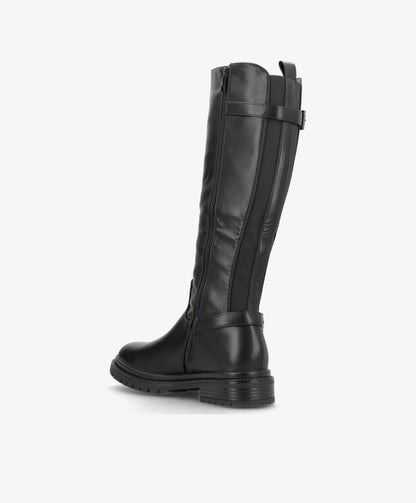 ENYA - 6362 - støvle lang - Sort