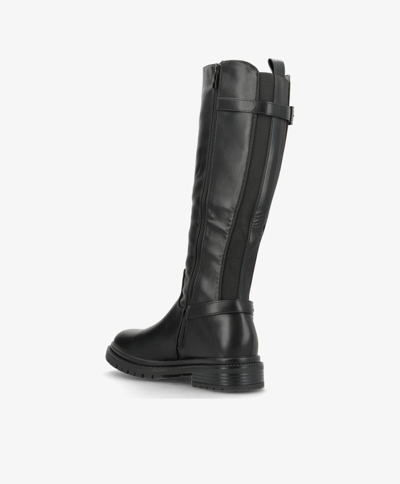 ENYA - 6362 - støvle lang - Sort