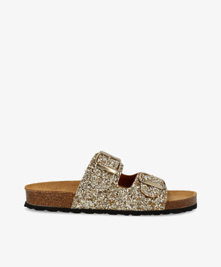 FIONA G - Dame Sandal - Guld