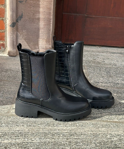 FREY 5853 - Dame Støvle - Sort