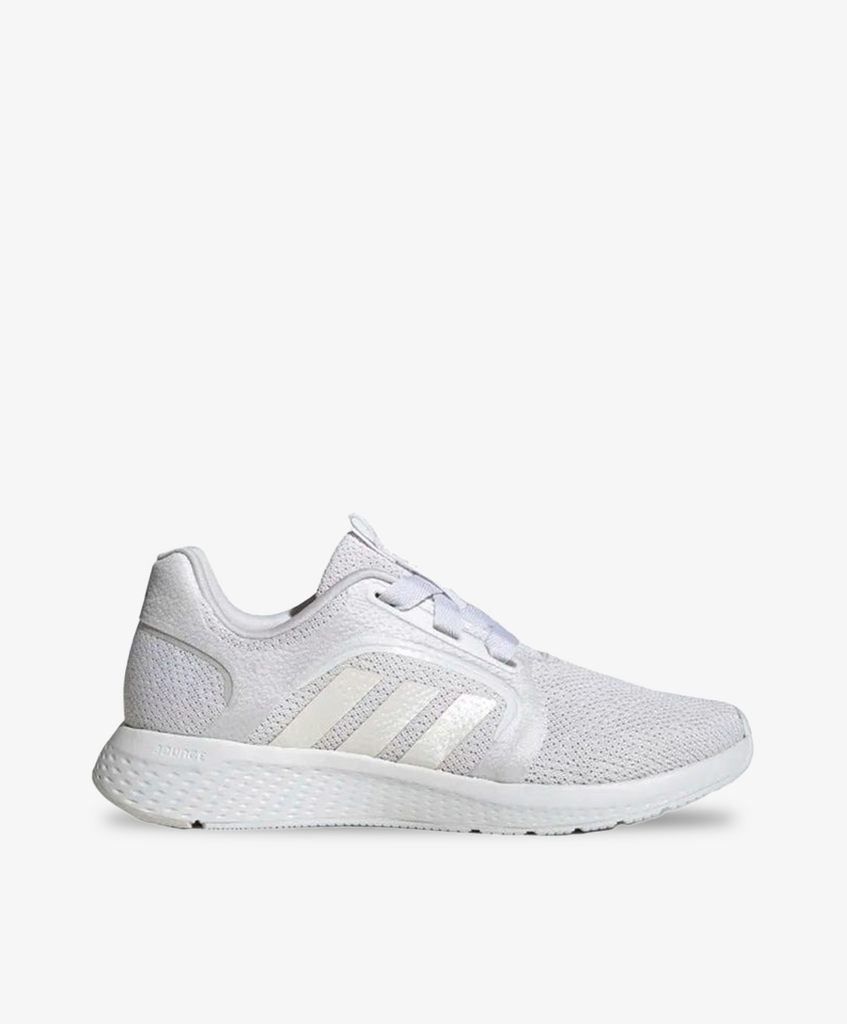 Adidas sneakers i hvid med hvide striber.