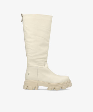 GETAWAY - Dame Støvle Lang - Offwhite