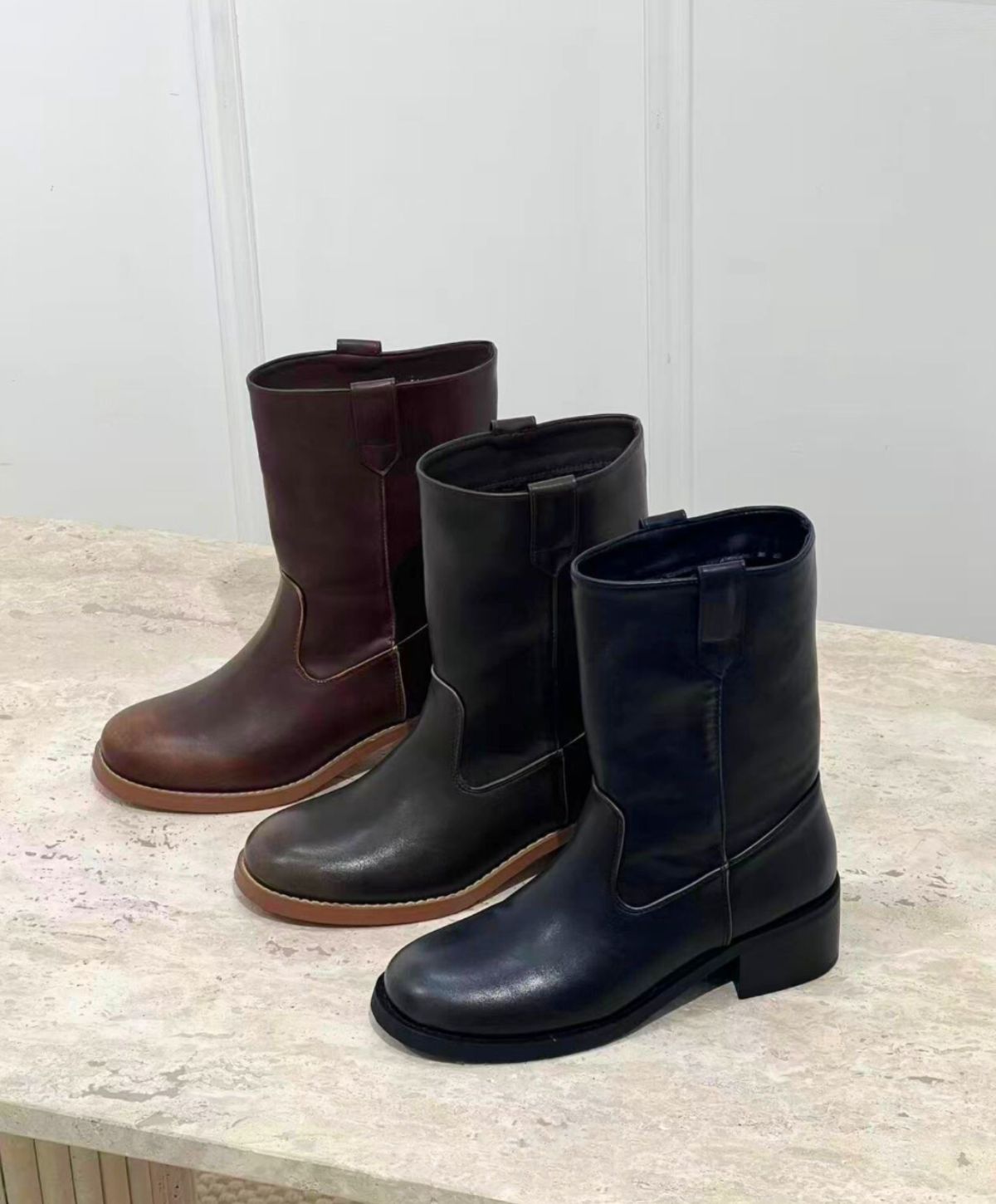 PREORDER - HELDI - C372 - støvle - Brun