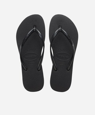 Slim FC - Sort - Slip-ons - Dame