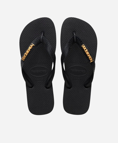 Top logo - Sort - Slip-ons - Dame