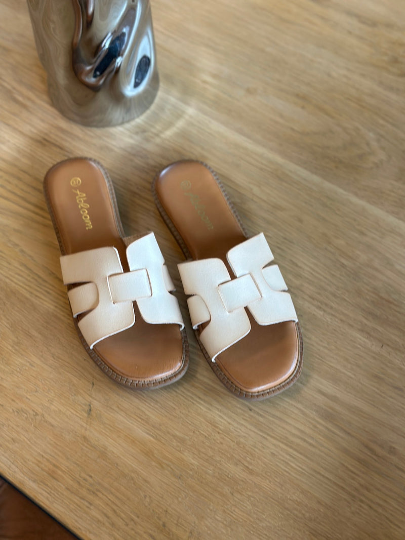 L8503 - Sandaler - Beige - Dame