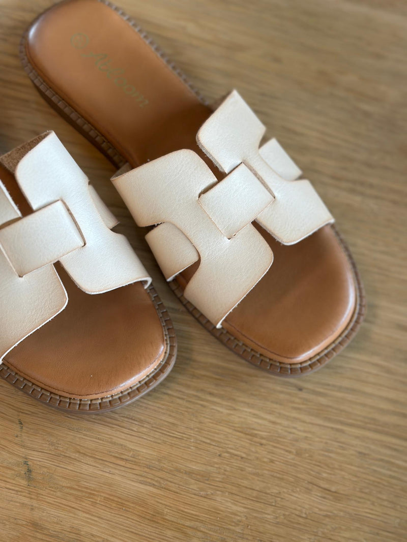 L8503 - Sandaler - Beige - Dame