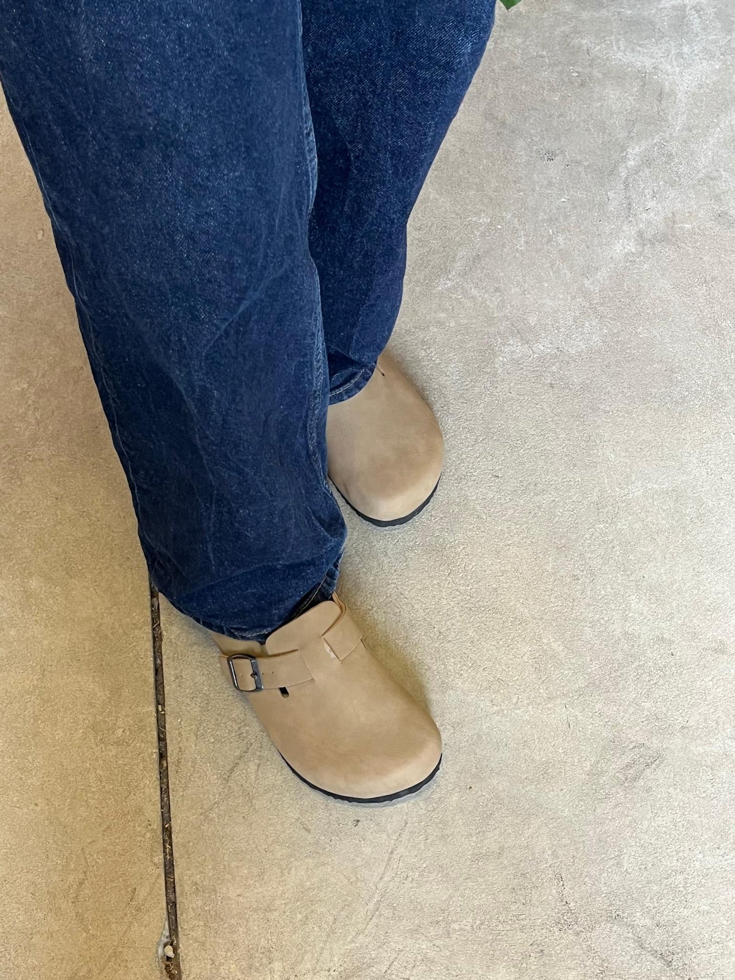 COMFORT - Beige - Mules Sandal - Dame