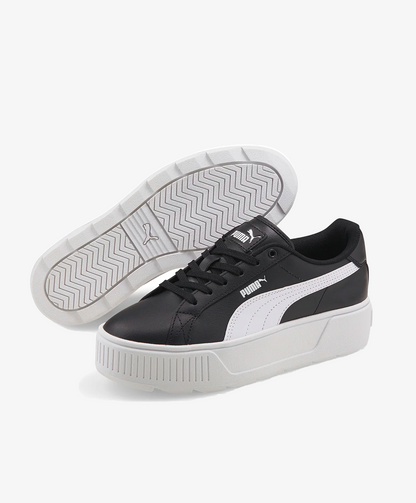 Karmen L - Dame Sneakers - Black/White