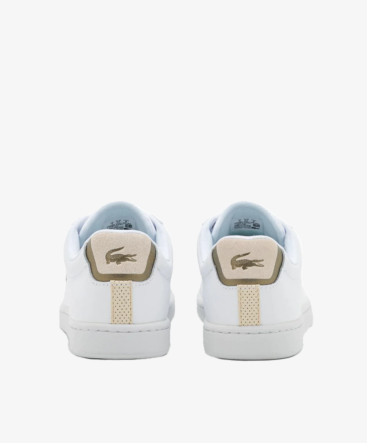 Sneakers Dame - White/Gold – Shoes