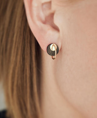 LUCY - Ørestikker - Mørk Brun