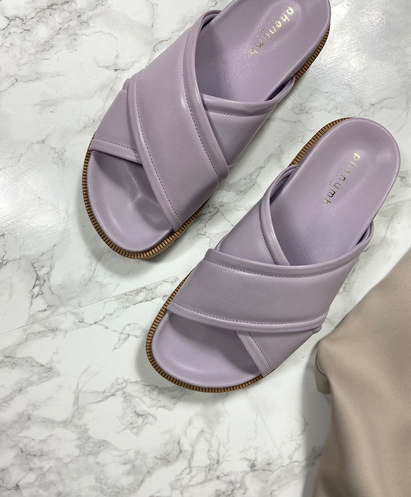 NADINE - Dame Sandal - Lilla