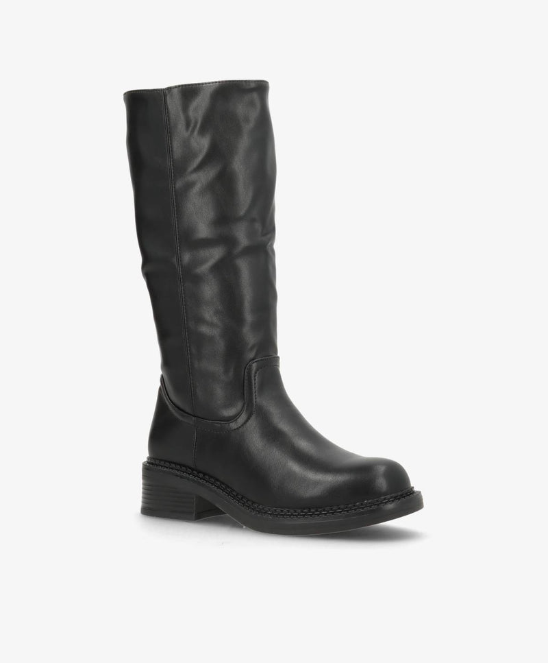 NAYA - BM230 - støvle lang - Sort