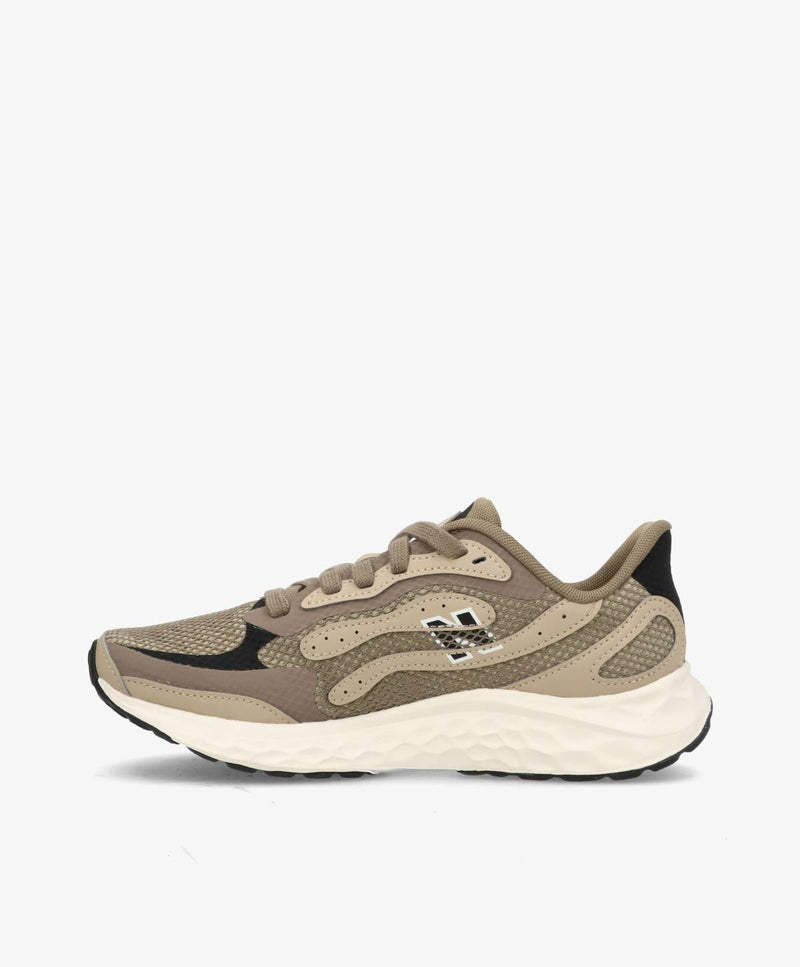 WARIS682 - Sneakers Dame - Brun